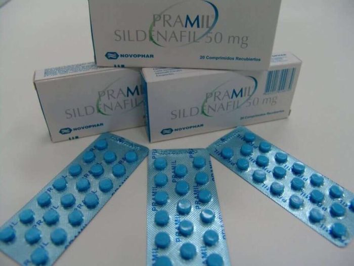 Pramil Viagra Sildenafil 50mg 20 Comprimidos Cartela