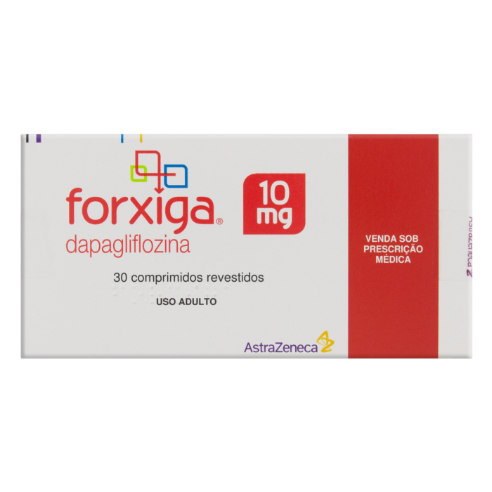 Forxiga dapagliflozina 10mg 30 comprimidos