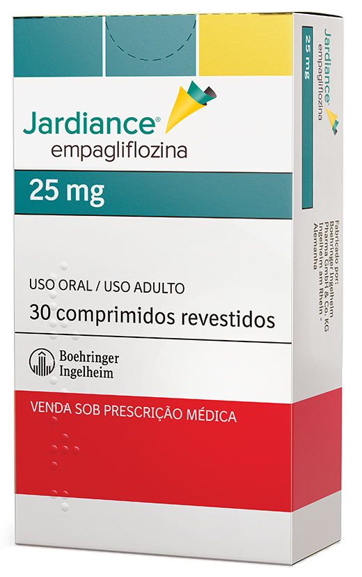 Jardiance 25mg Boehringer com 30 Comprimidos