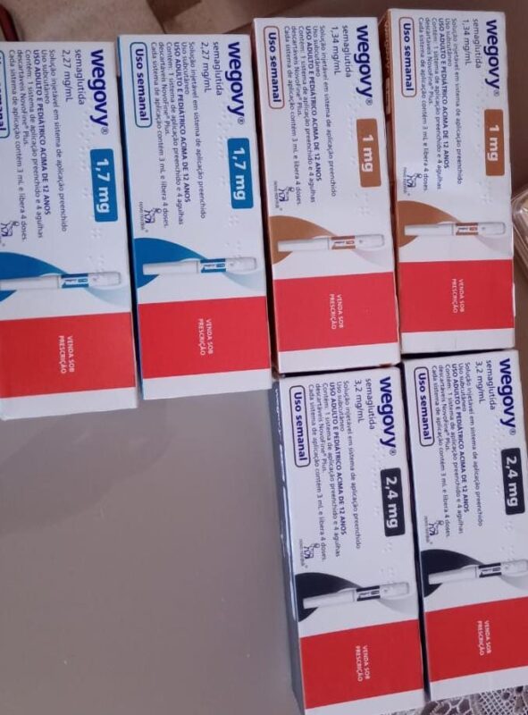 Wegovy Sem Receita Wegovy Semaglutida 2.4 mg Novo Nordisk 4 Doses Injetáveis.